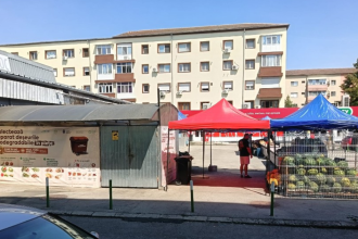 Colectarea separată a deșeurilor biodegradabile în piețele din Timișoara