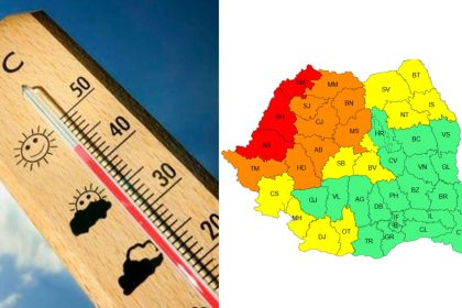 Val de căldură extremă în vestul țării: Județul Timiș este vizat de cod portocaliu de caniculă, în timp ce Aradul și Bihorul intră sub cod roșu de temperaturi record.