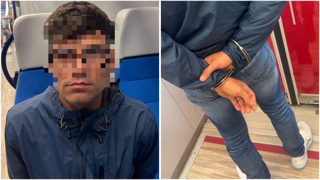 Un tânăr căutat pentru o tentativă de omor comisă în București a fost încătușat în timp ce se îndrepta spre Timișoara