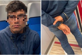 Un tânăr căutat pentru o tentativă de omor comisă în București a fost încătușat în timp ce se îndrepta spre Timișoara