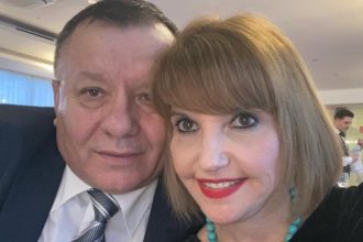 Afaceristul Georgică Cornu este trimis în judecată pentru că ar fi încălcat de 21 de ori ordinul de protecție împotriva Marinei Almășan.