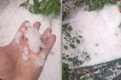 Vreme extremă în vestul țării: După temperaturi de 41 de grade, furtunile violente și grindina au făcut prăpăd la Oravița și în județul Timiș.