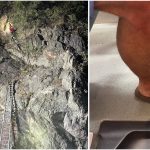 Teribilism în Caraș: În șlapi pe stâncă, salvat de Salvamont