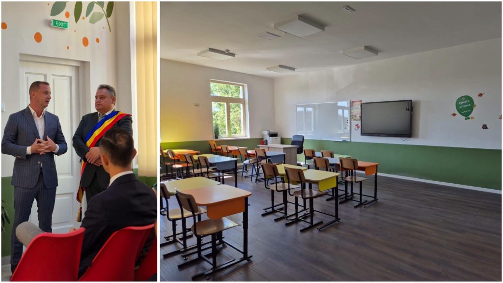 Școala Gimnazială din Dudeștii Noi, modernizată și pregătită pentru noul an școlar