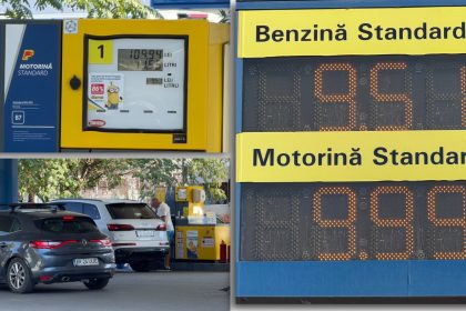 Prețul motorinei standard a scăzut sub 10 lei pe litru în Timișoara