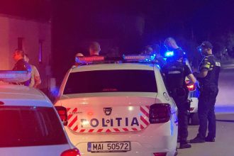 Bătaie în centrul Aradului între 11 bărbați, șase persoane au ajuns la spital