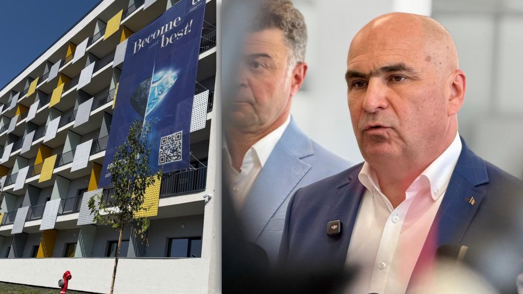 Ilie Bolojan la inaugurarea celui mai mare cămin studențesc din țară, la Timișoara