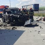 Accident mortal pe centura Timișoarei, unde o mașină a intrat sub un TIR parcat