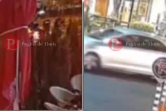 Momentul capturării celor patru hoți din gruparea din Timișoara