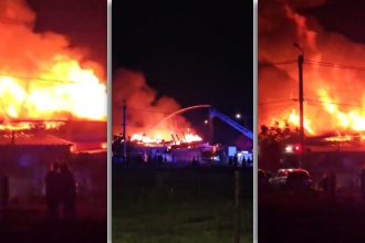 Incendiu la un complex de locuințe sociale din Săcălaz, intervenție a pompierilor