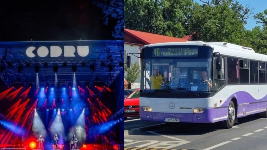 STPT prelungește programul liniei 46 de autobuz până la ora 5:00 pe durata CODRU Festival.