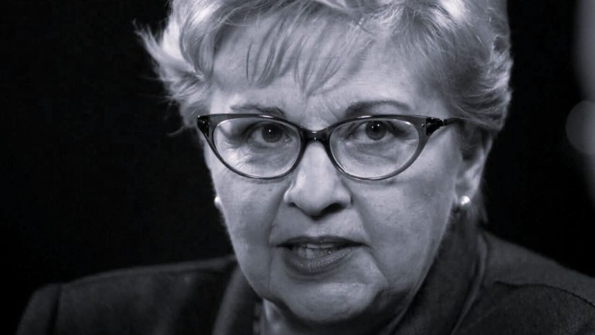 Jurnalista și profesoara universitară Brîndușa Armanca.
