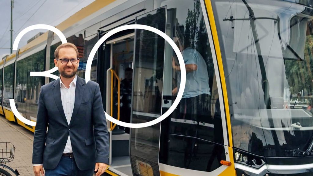 Dominic Fritz, prima „faptă bună”: Tramvai nou în Timișoara