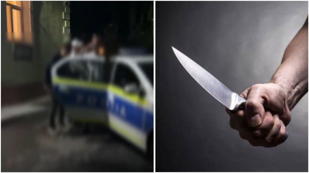 Bărbat reținut după ce a scos un cuțit într-un local