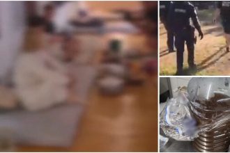 Percheziții DIICOT la un ritual cu șamani din Hunedoara