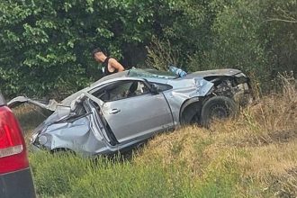 Accident grav între Horia și Șiria: Persoană încarcerată