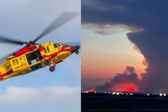 Elicopterul Black Hawk trimis de România în misiune în Serbia pentru stingerea incendiilor de vegetație