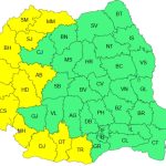 Cod galben de caniculă în vestul țării