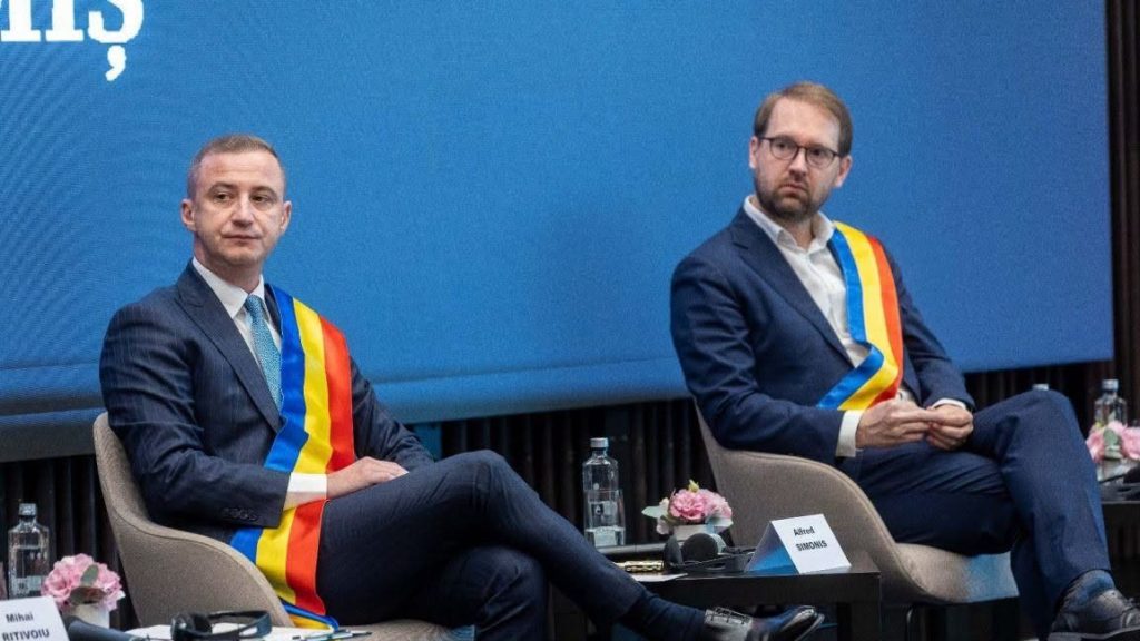 Alfred Simonis și Dominic Fritz în contextul disputelor politice privind conducerea Primăriei Timișoara