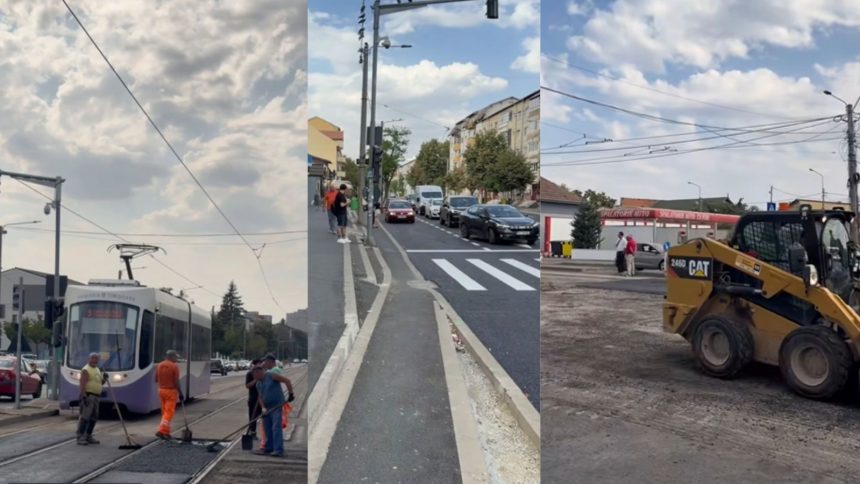 Santierele rutiere din Timișoara, gata înainte de școală