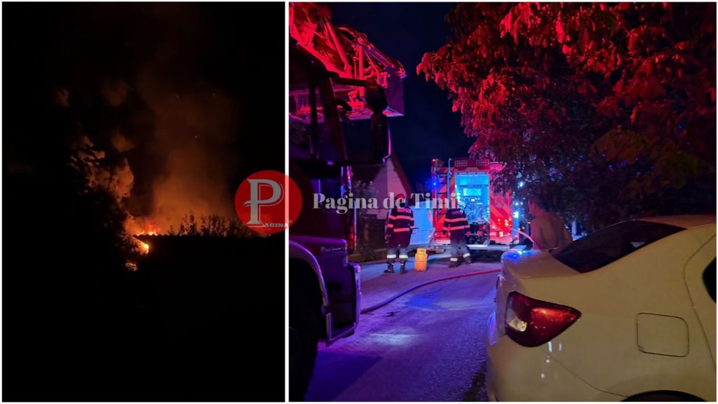 Incendiu noaptea în Timișoara de la o trotinetă electrică