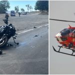 Motociclist grav rănit într-un accident la ieșirea de pe A1, în zona Coșevița
