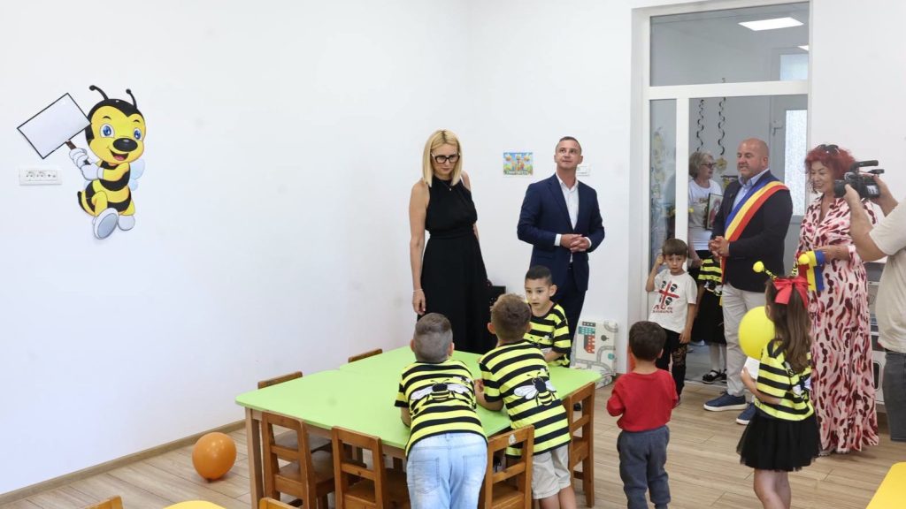 Grădiniță complet renovată în Stamora Germană, la început de an școlar