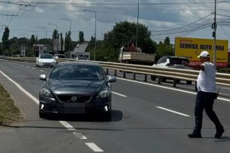 Razie pe DN6 în Timișoara: Peste 100 de vitezomani amendați în 4 ore