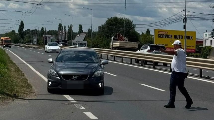 Razie pe DN6 în Timișoara: Peste 100 de vitezomani amendați în 4 ore