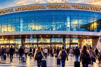 Trafic record la Aeroportul Timișoara: Zborurile TAROM, mutate temporar la Arad