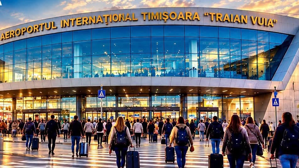 Trafic record la Aeroportul Timișoara: Zborurile TAROM, mutate temporar la Arad