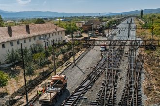 Modernizarea căii ferate Caransebeș - Lugoj avansează rapid