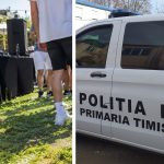 Două amenzi pe bandă rulantă pentru o petrecere zgomotoasă în Timișoara