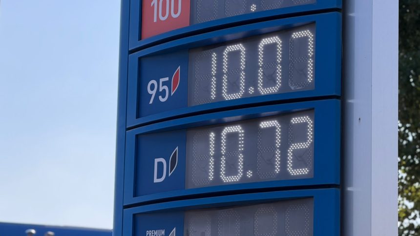 Benzina a trecut de 10 lei în Timișoara: Scumpiri masive la pompă