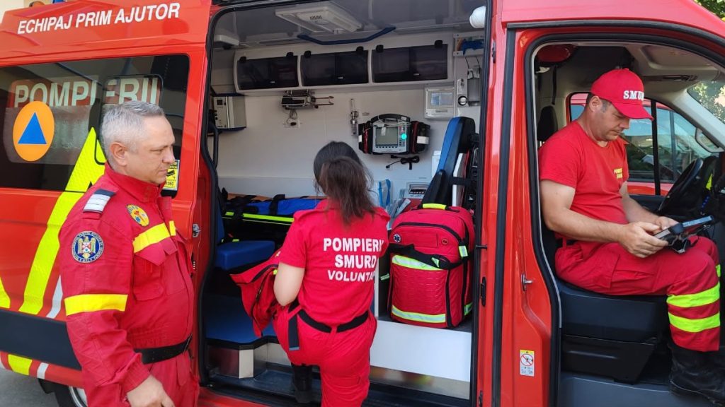 Accident în lanț pe bulevardul Brâncoveanu din Timișoara