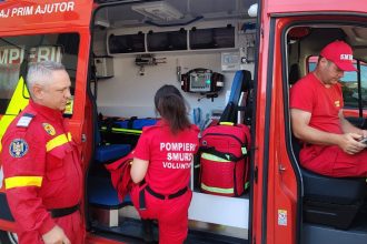 Accident în lanț pe bulevardul Brâncoveanu din Timișoara