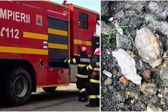 Grenadă descoperită în curtea unei case din Petroșani