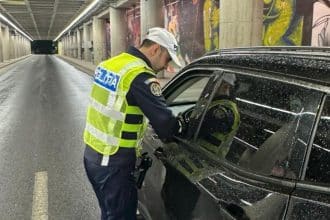 Flagrant în trafic lângă Timișoara: Substanțe psihoactive găsite în portieră
