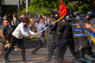 Percheziții în Timiș după violențele de la protestul ciobanilor