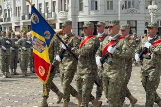 Drapel de Luptă acordat Spitalului Militar din Timișoara
