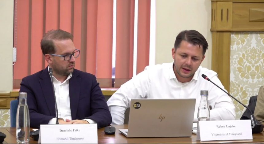 Dominic Fritz și-a luat rămas-bun de la Consiliul Local Timișoara
