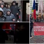 Protest la Cenei după sentința din cazul uciderii lui Mario Berinde