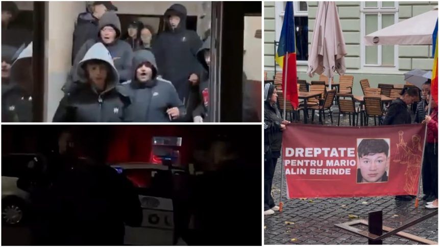 Protest la Cenei după sentința din cazul uciderii lui Mario Berinde