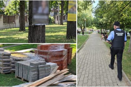 Razie pe spațiile verzi din Timișoara: Peste 3.200 de sancțiuni aplicate