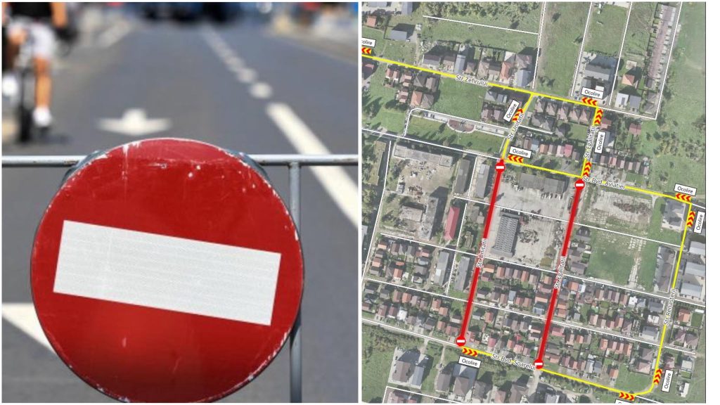 Restricții de circulație în Giroc în acest weekend
