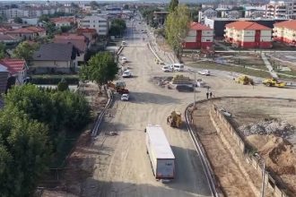 Sensurile giratorii dintre Timișoara și Giroc: Când se redeschide circulația