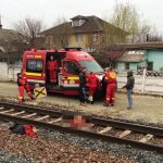 Victima lovită de tren în zona CET Arad