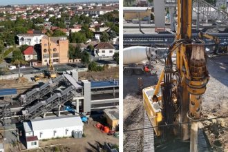 Pasarelă pietonală nouă la Gara Timișoara Est: Progres pe șantier