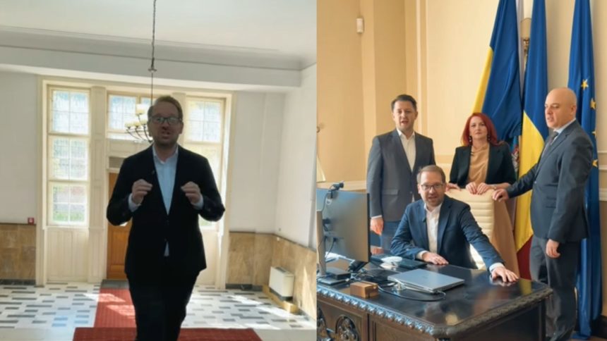 Dominic Fritz, mesaj în ultima zi la Primăria Timișoara