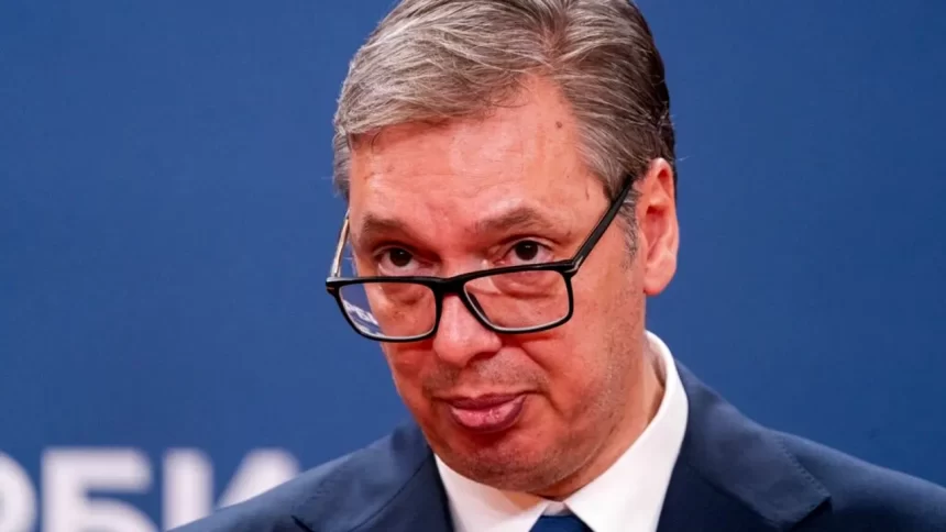 Aleksandar Vučić, după demisia din funcția de președinte al Serbiei